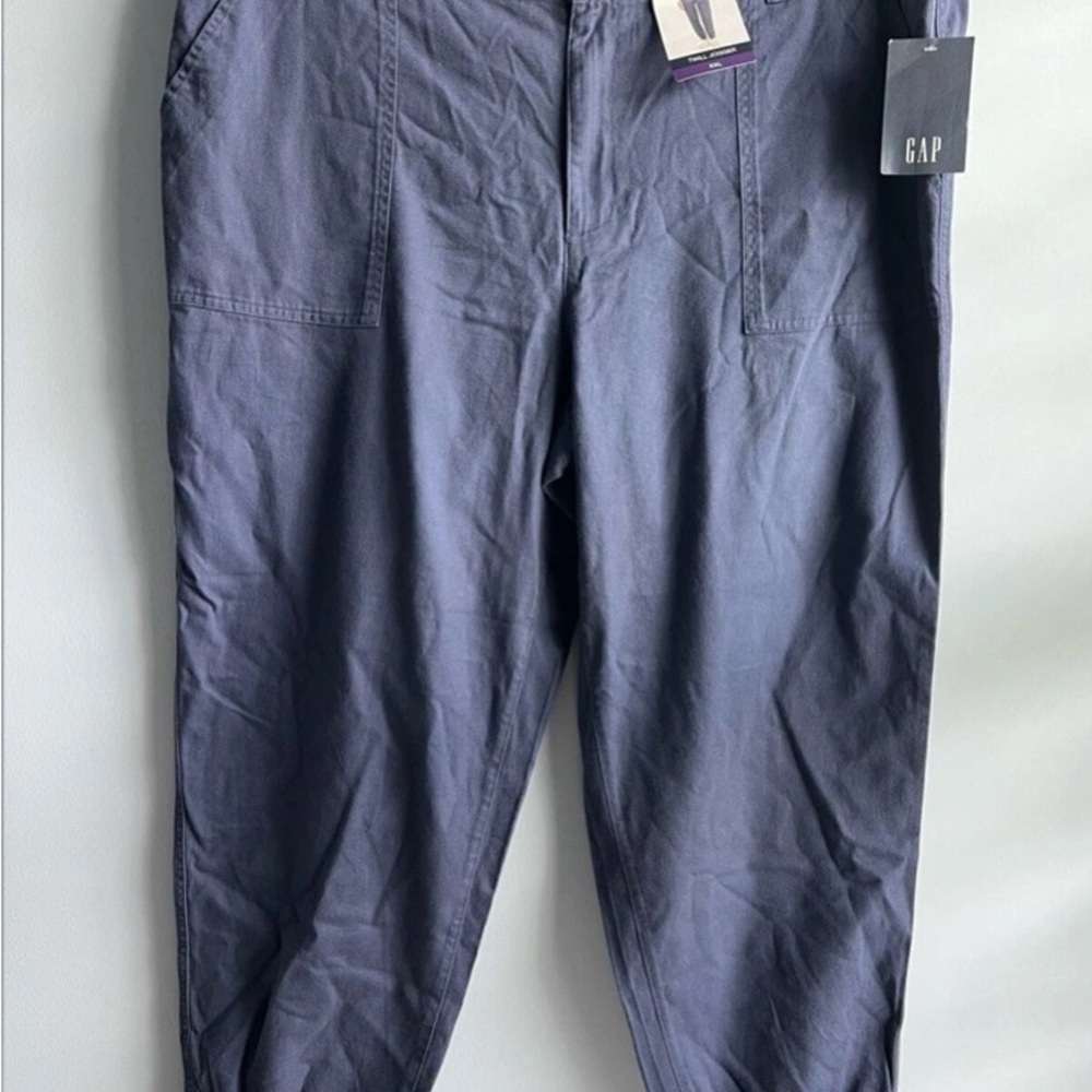 Gap Ladies Twill Jogger Size XXL Blue Indigo Retail; $69.95